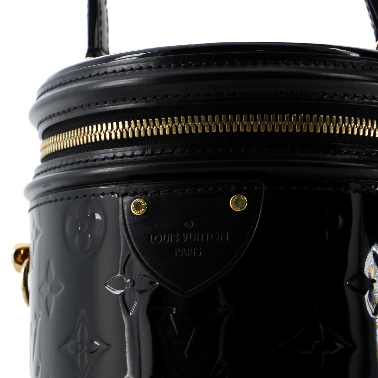 Cannes Handbag Monogram Vernis - Deep Luxury