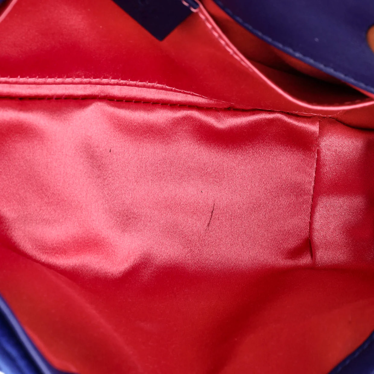 GG Marmont Flap Bag Matelasse Velvet Mini - Deep Luxury