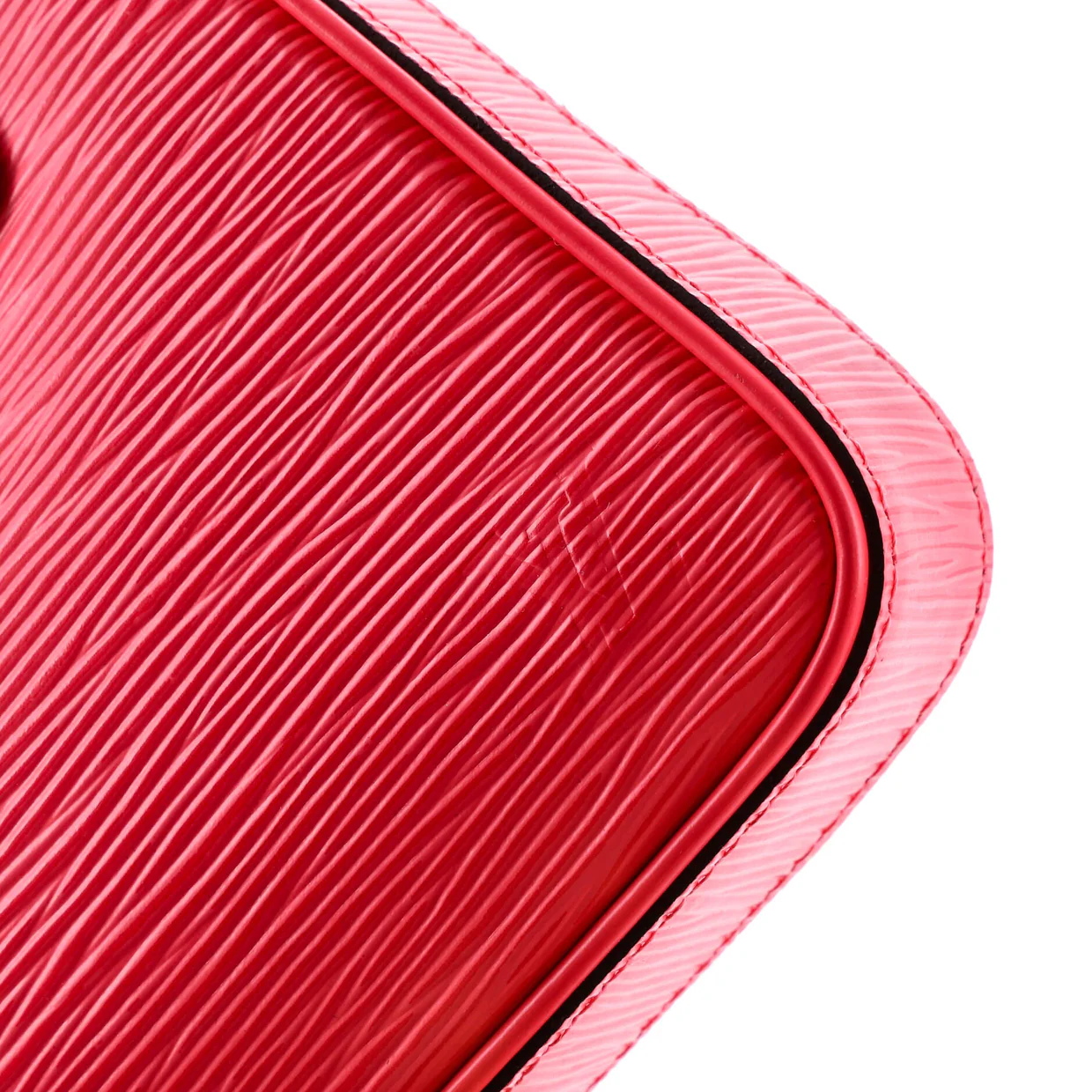 Easy Pouch on Strap Epi Leather with Canvas - Deep Luxury