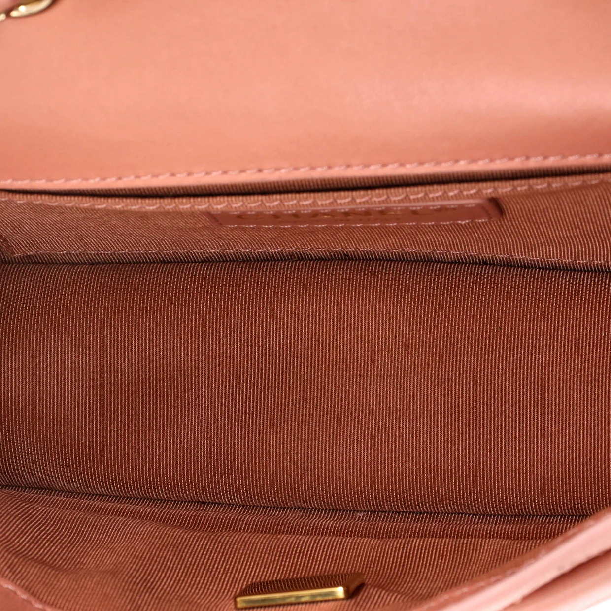 CC Front Pocket Flap Bag Stitched Calfskin Small - Deep Luxury