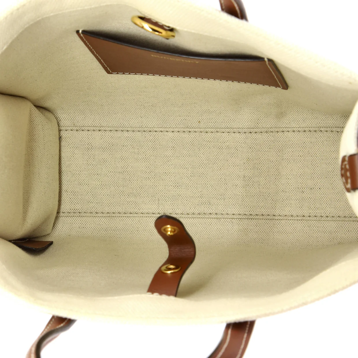 Freya Shopping Tote Canvas with Leather Mini - Deep Luxury