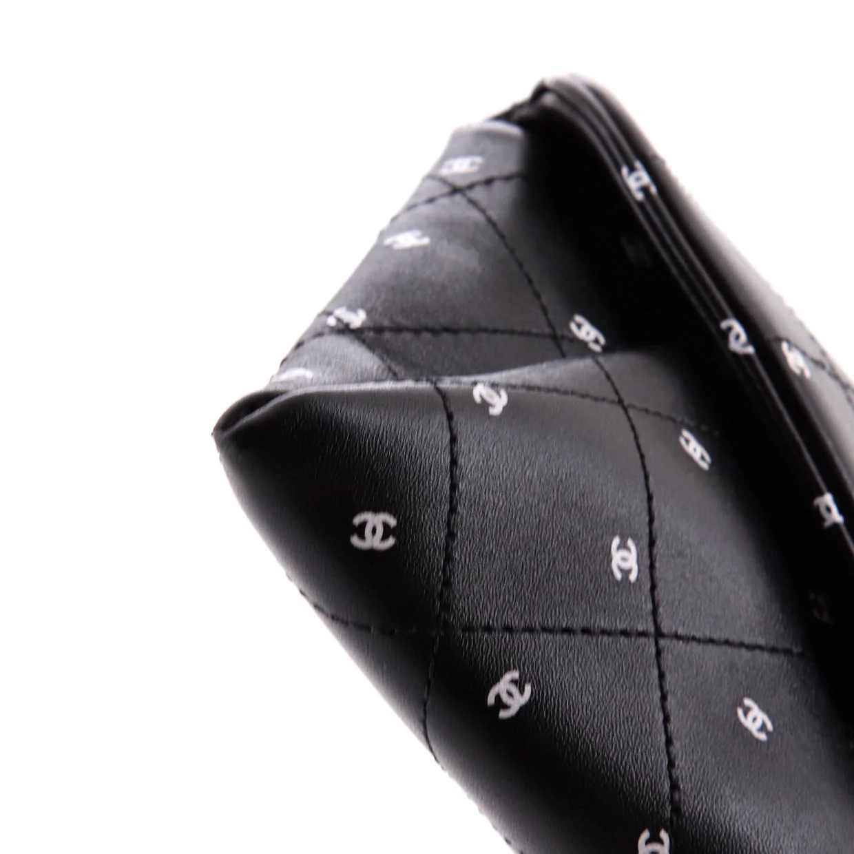 CC Envelope Chain Clutch Printed Lambskin - Deep Luxury