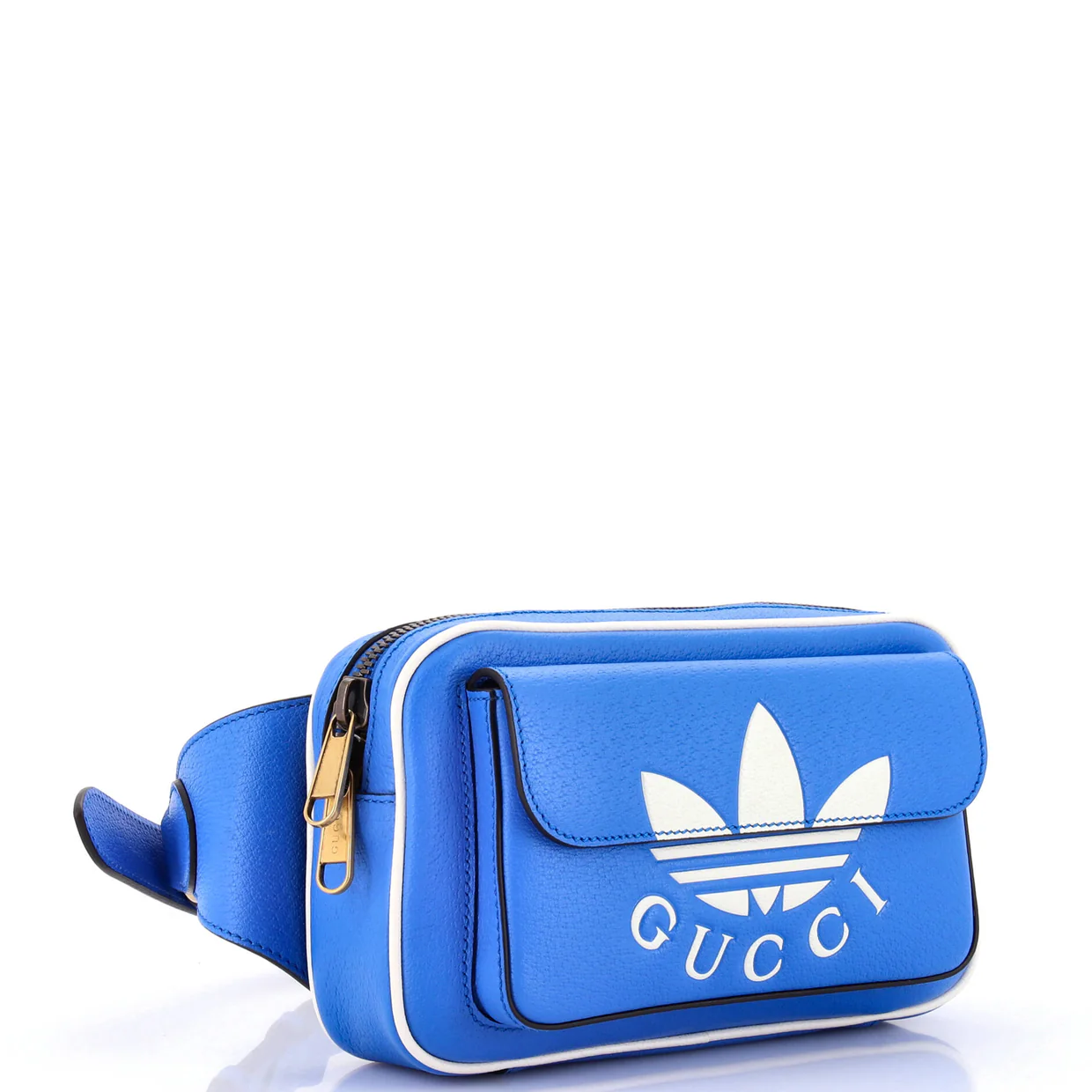 x adidas Zip Belt Bag Leather - Deep Luxury