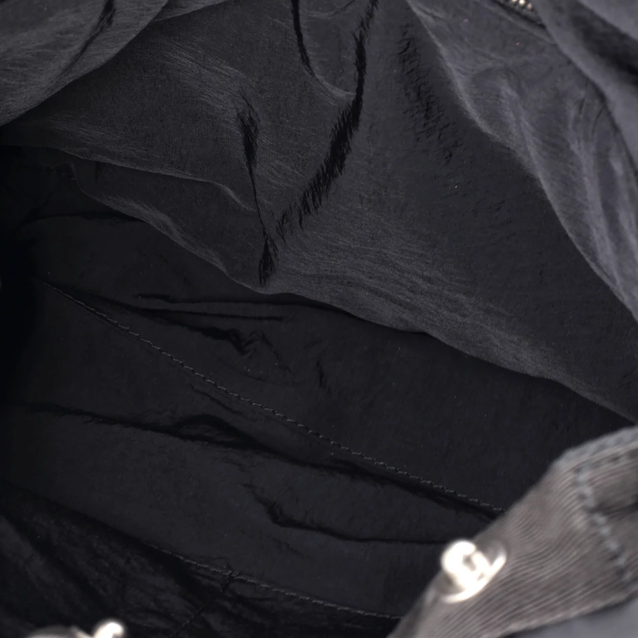 Snap Button Messenger Bag Nylon - Deep Luxury