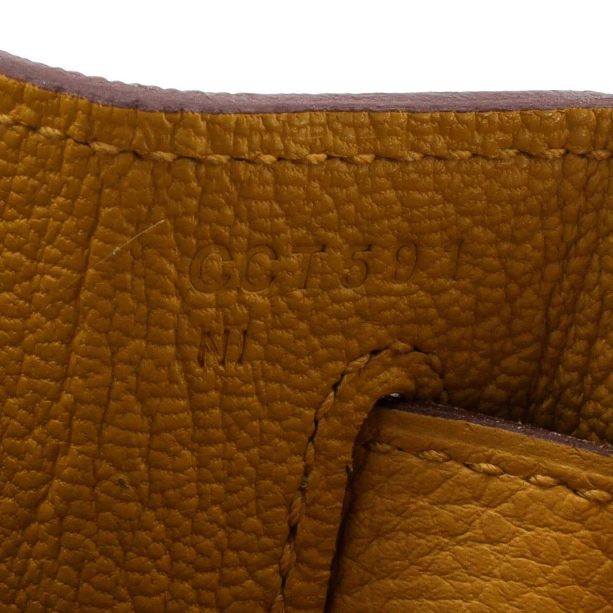 Kelly Handbag Jaune Ambre Togo with Gold Hardware 32 - Deep Luxury