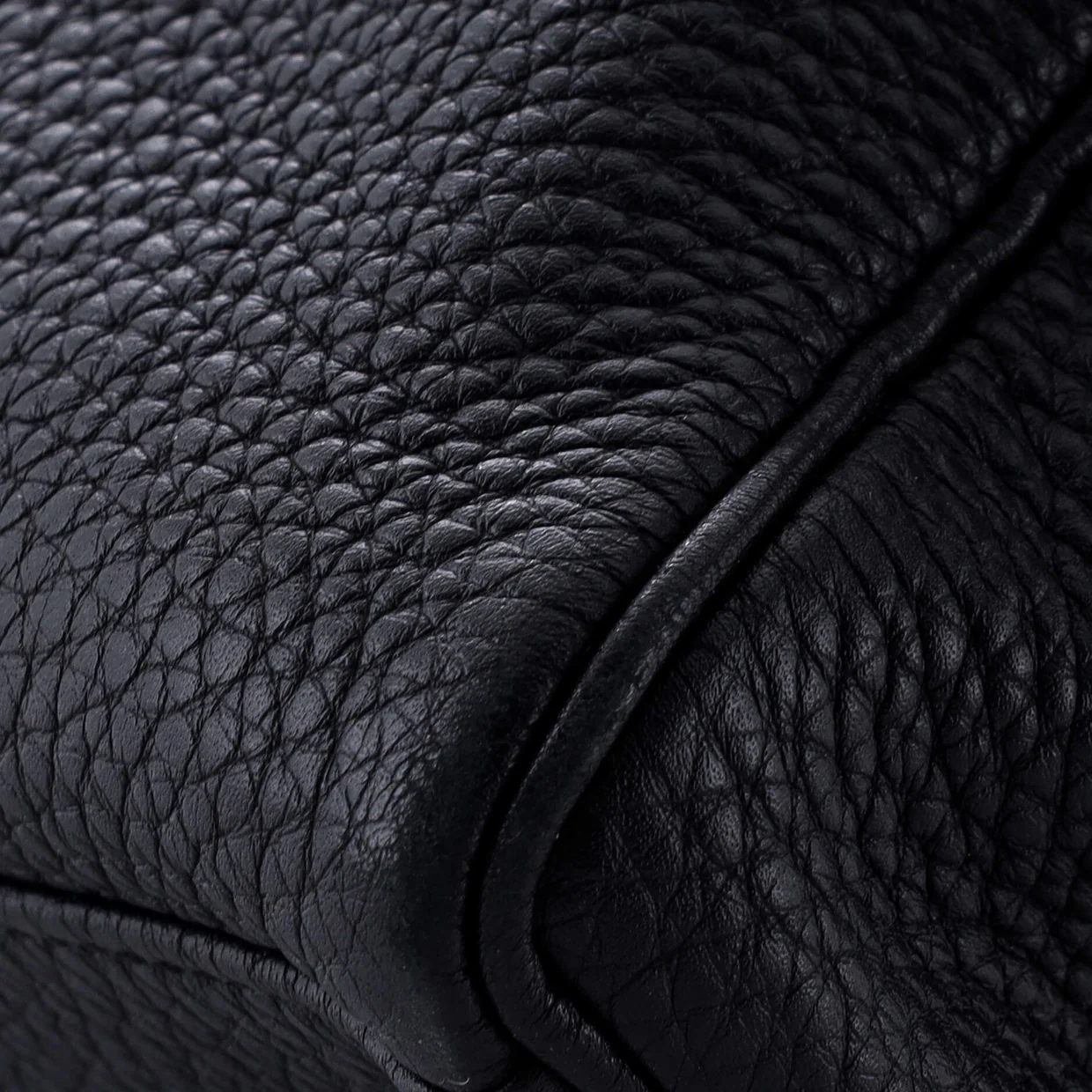 Kelly Handbag Noir Togo with Palladium Hardware 35 - Deep Luxury