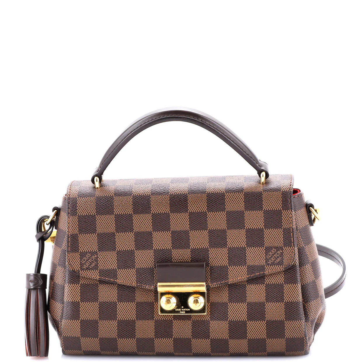 Croisette Handbag Damier - Deep Luxury