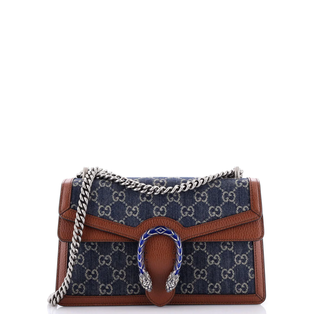 Dionysus Bag GG Denim Small - Deep Luxury