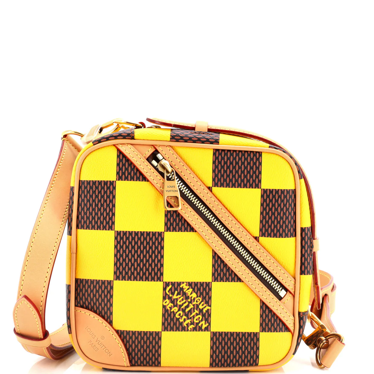 Chess Messenger Bag Damier Pop - Deep Luxury
