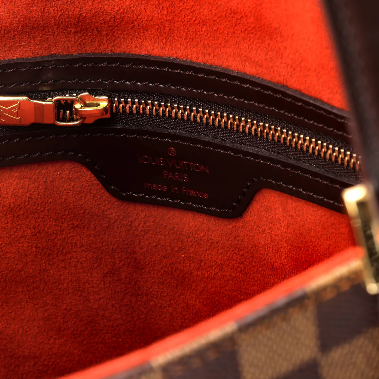 Uzes Handbag Damier - Deep Luxury