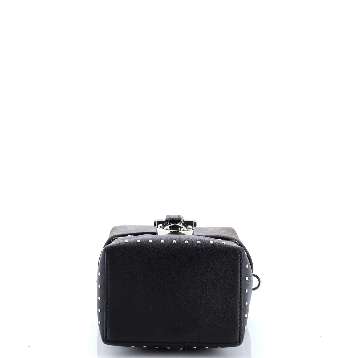 Camera Box Handbag Studded Monogram Canvas and Leather - Deep Luxury