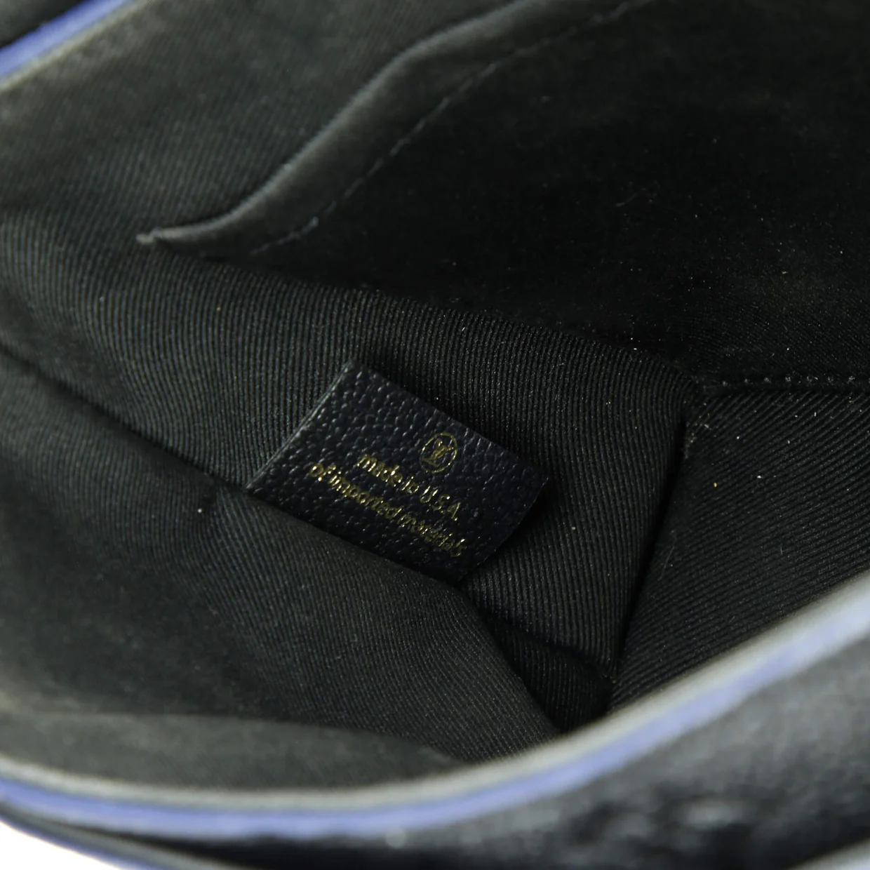 Blanche Handbag Monogram Empreinte Leather BB - Deep Luxury