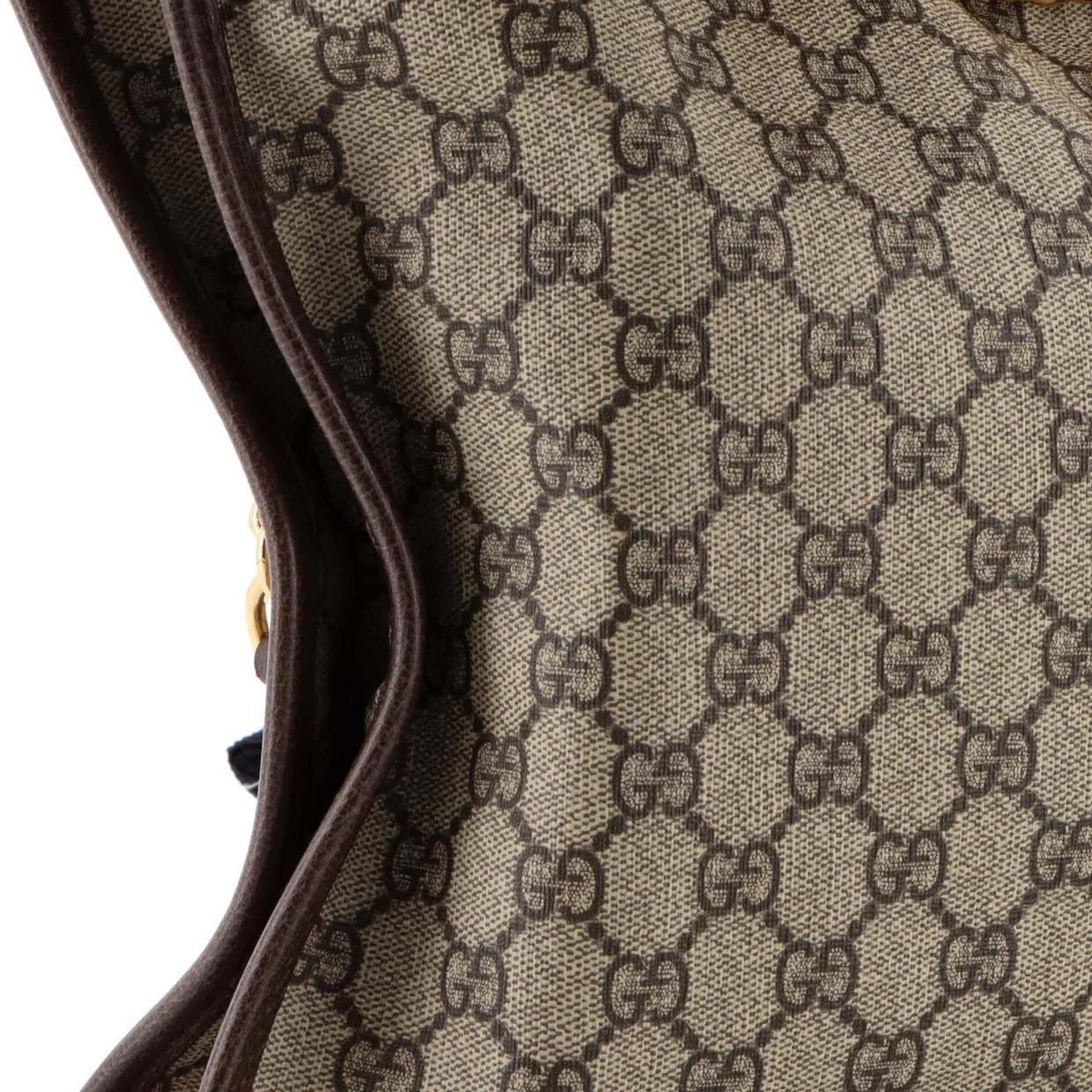 Rajah Chain Tote GG Coated Canvas Large - Deep Luxury