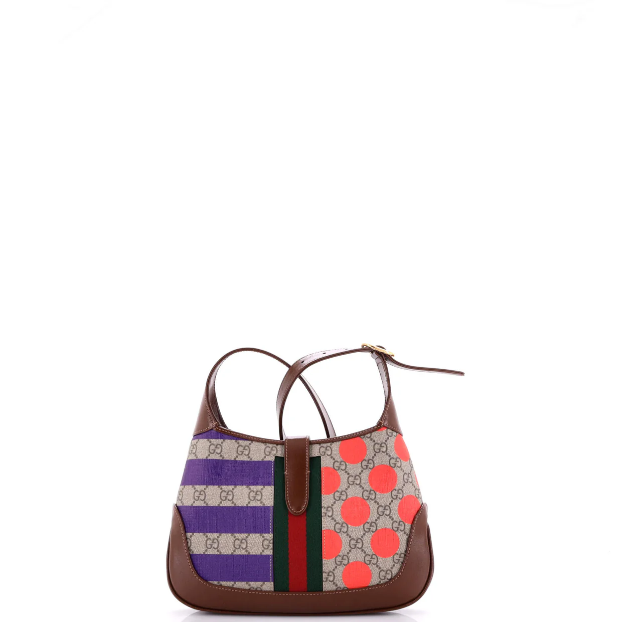 Jackie 1961 Hobo Printed GG Coated Canvas Small - Deep Luxury