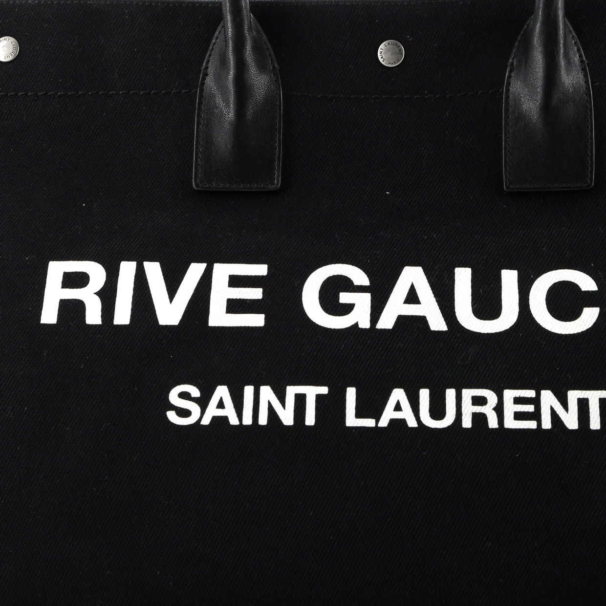 Rive Gauche Shopper Tote Canvas Large - Deep Luxury