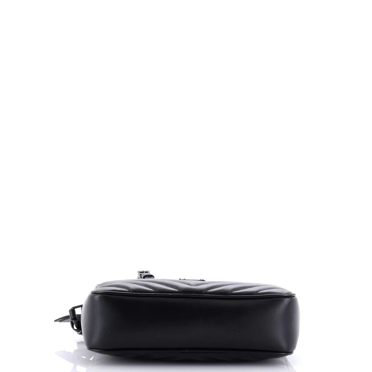 Lou Camera Bag Matelasse Chevron Leather Small - Deep Luxury