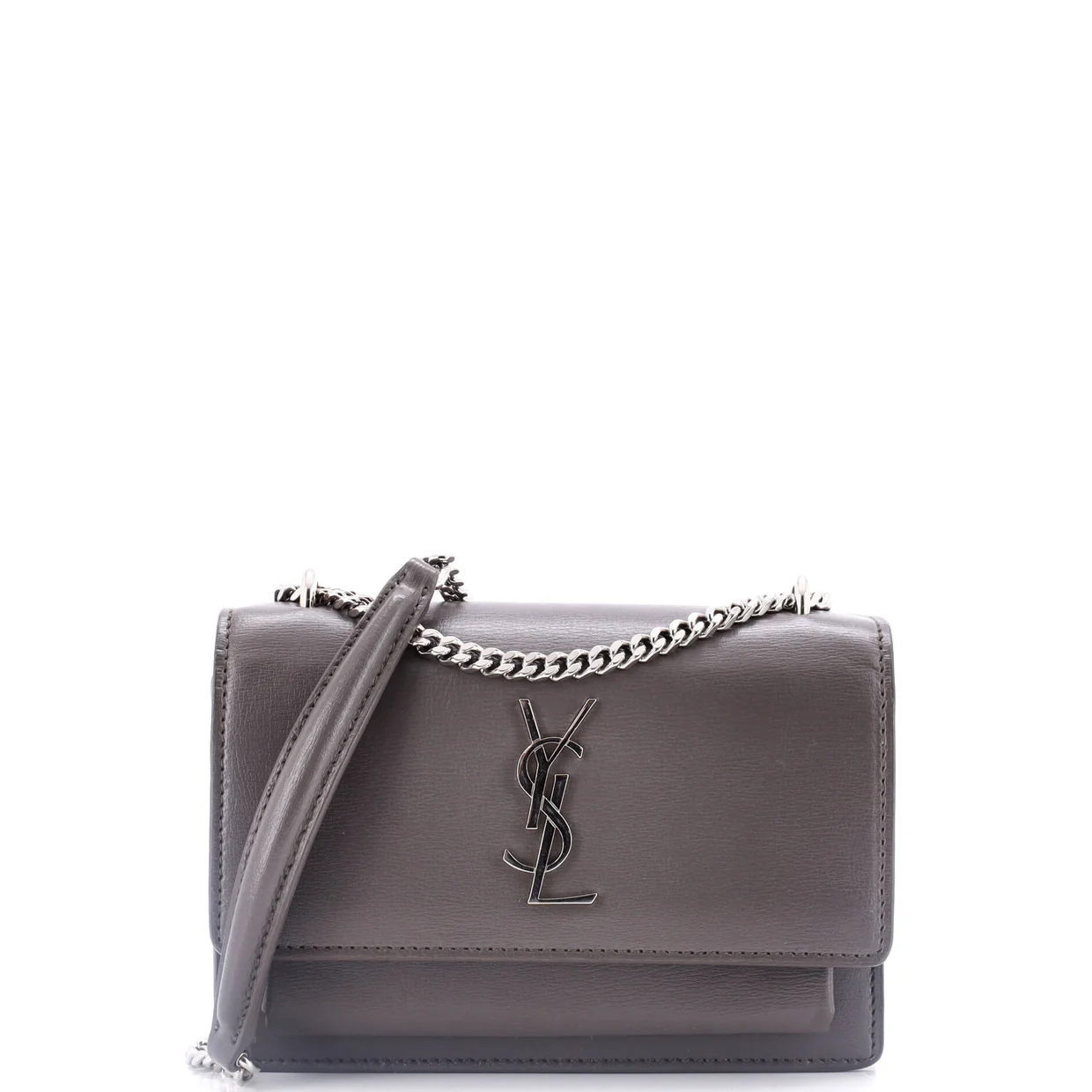 Sunset Chain Wallet Leather - Deep Luxury