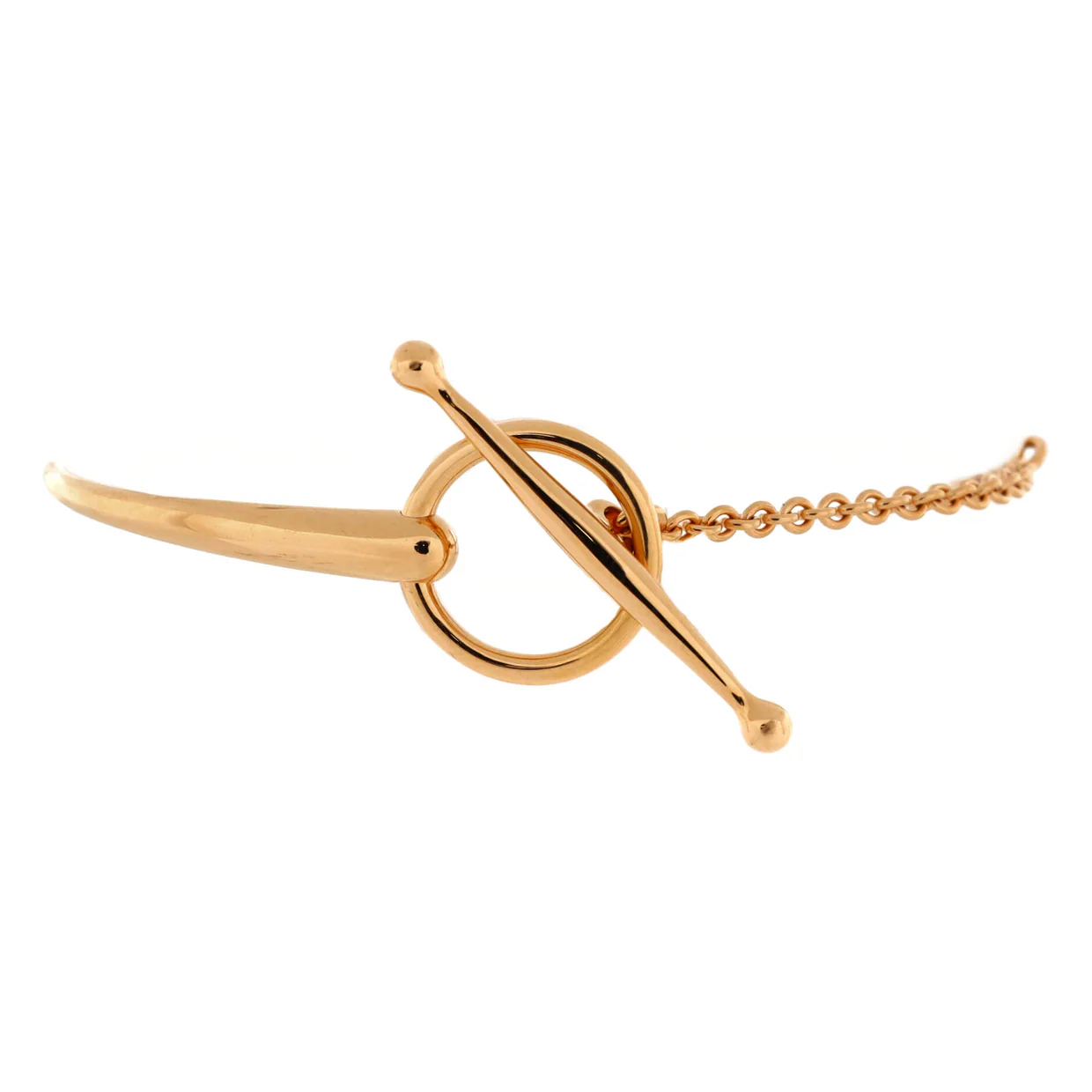 Filet d'Or Cuff Bracelet 18K Rose Gold - Deep Luxury