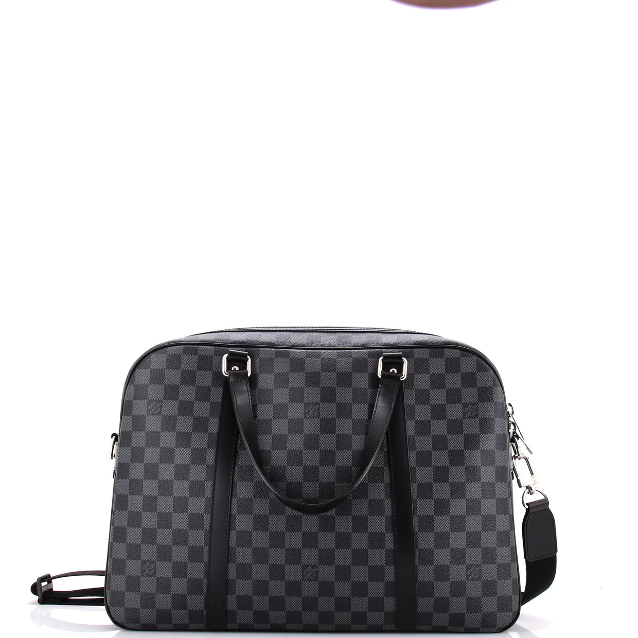 Jorn Briefcase Damier Graphite - Deep Luxury