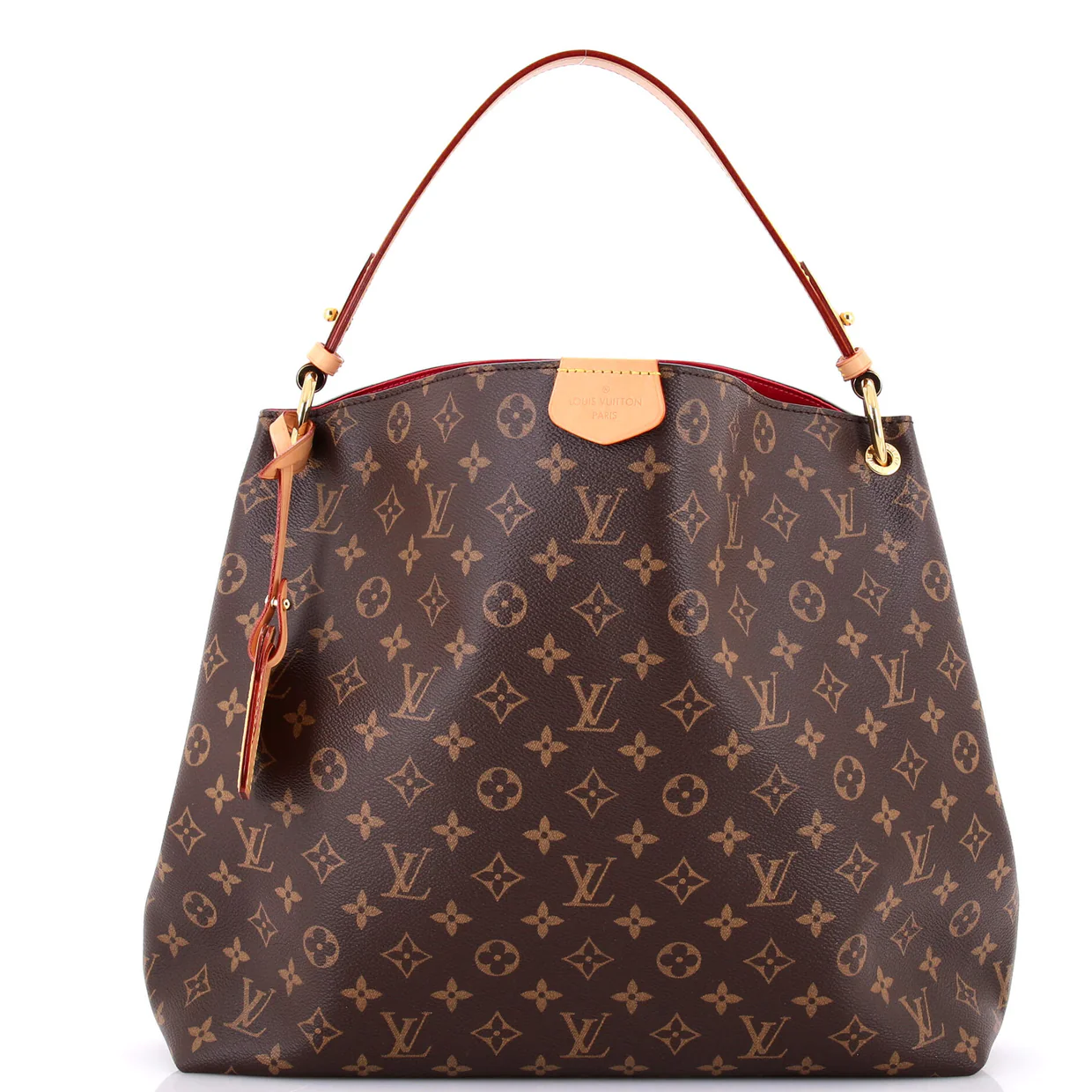 Graceful Handbag Monogram Canvas MM - Deep Luxury