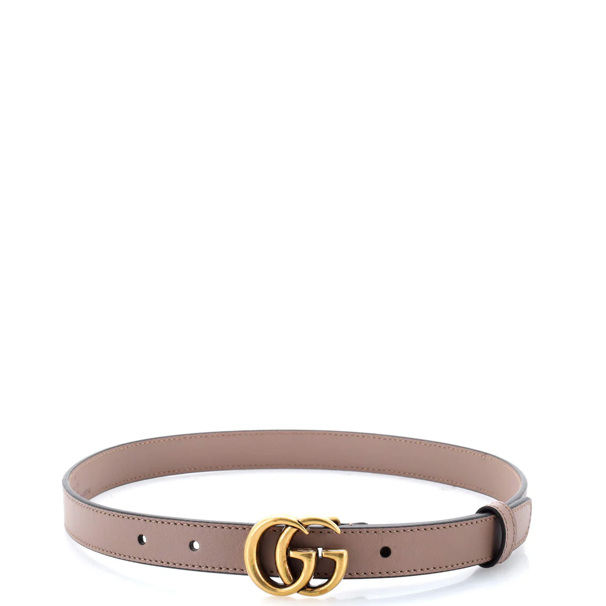 GG Marmont Belt Leather Thin 65 - Deep Luxury