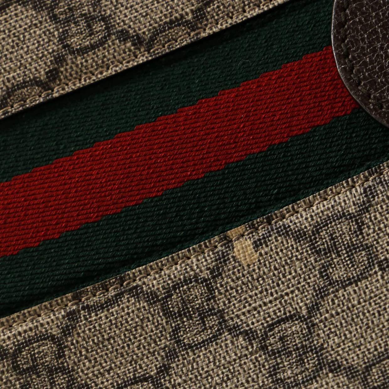 Ophidia Round Shoulder Bag GG Coated Canvas Mini - Deep Luxury