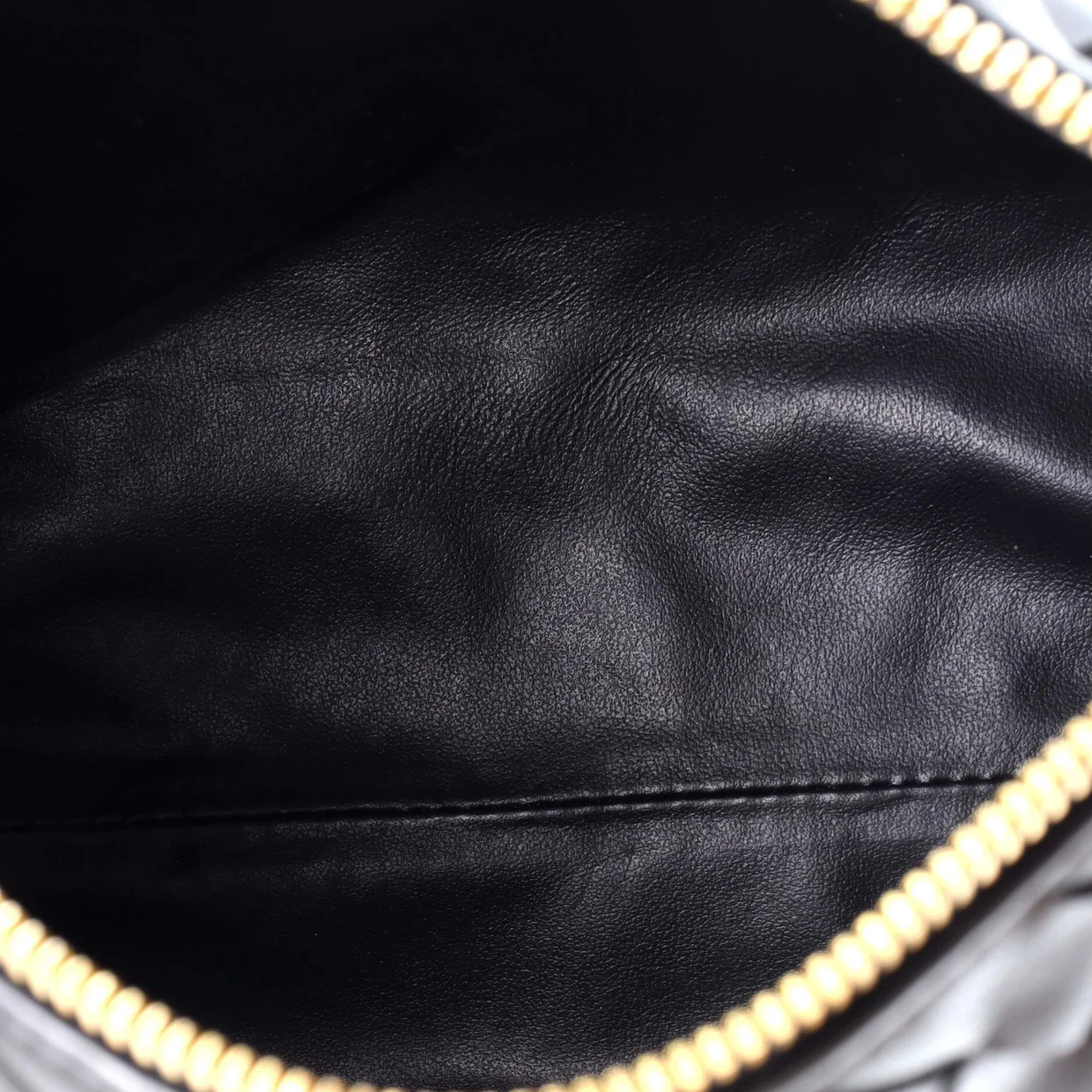 Wallace Shoulder Bag Intrecciato Nappa Mini - Deep Luxury