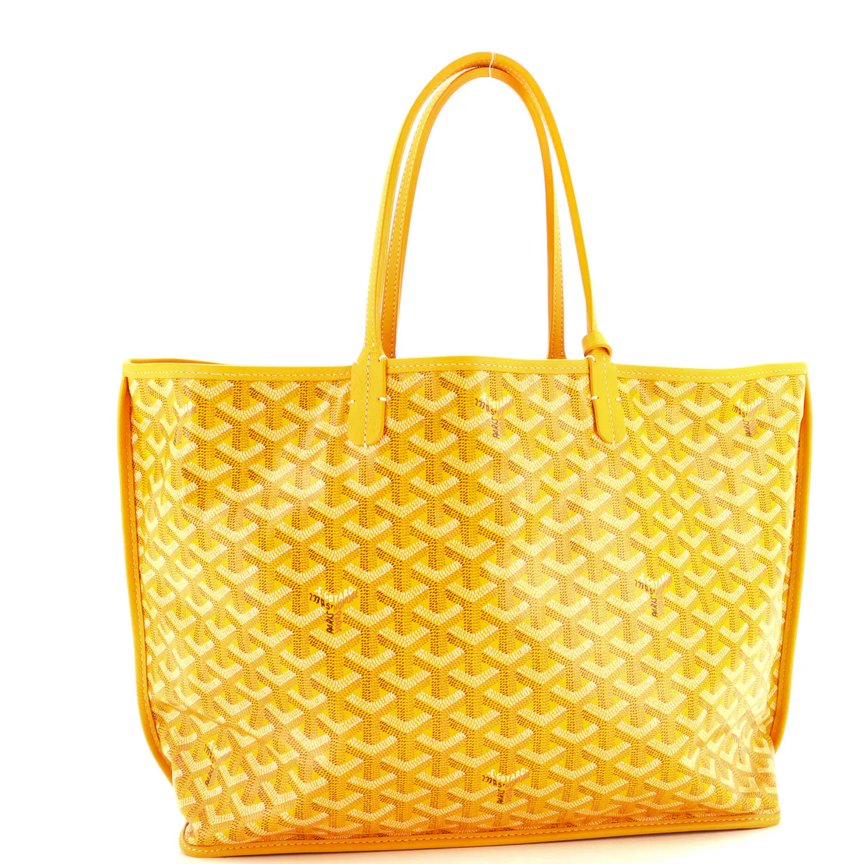 Anjou Reversible Tote Coated Canvas PM - Deep Luxury