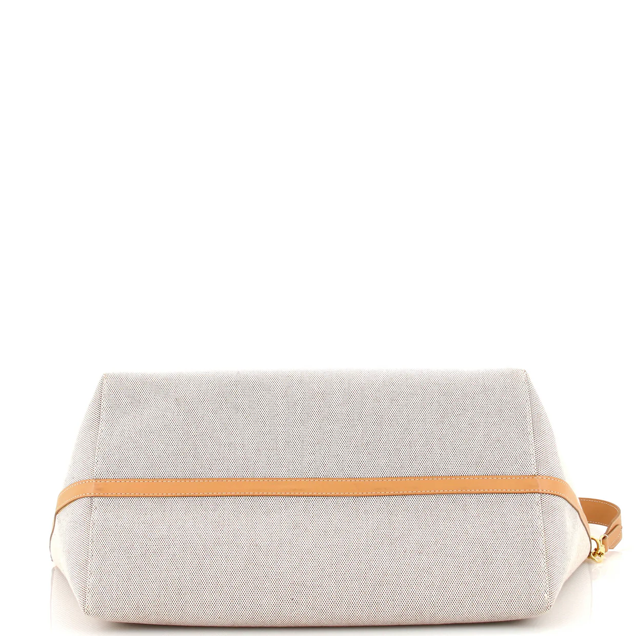 Soft Pocket Tote Canvas with Leather Medium - Deep Luxury