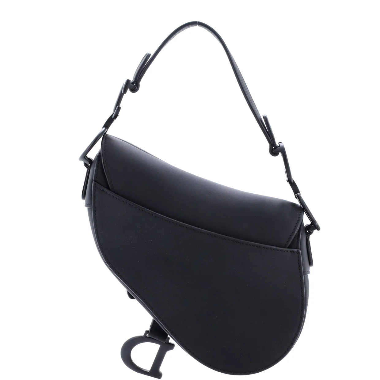 Ultra Matte Saddle Handbag Leather Mini - Deep Luxury