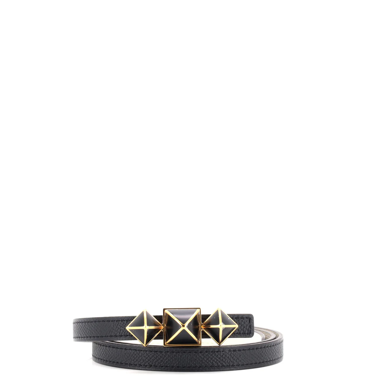 1925 Buckle Reversible Belt Leather Thin - Deep Luxury
