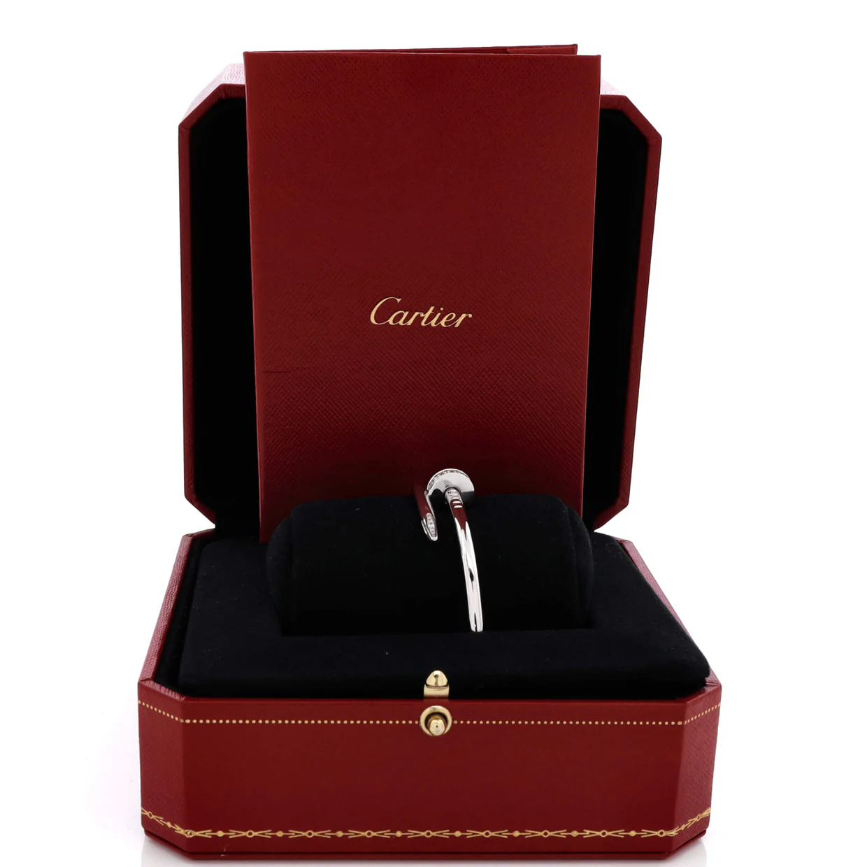 Juste un Clou Bracelet 18K White Gold with Diamonds Classic - Deep Luxury