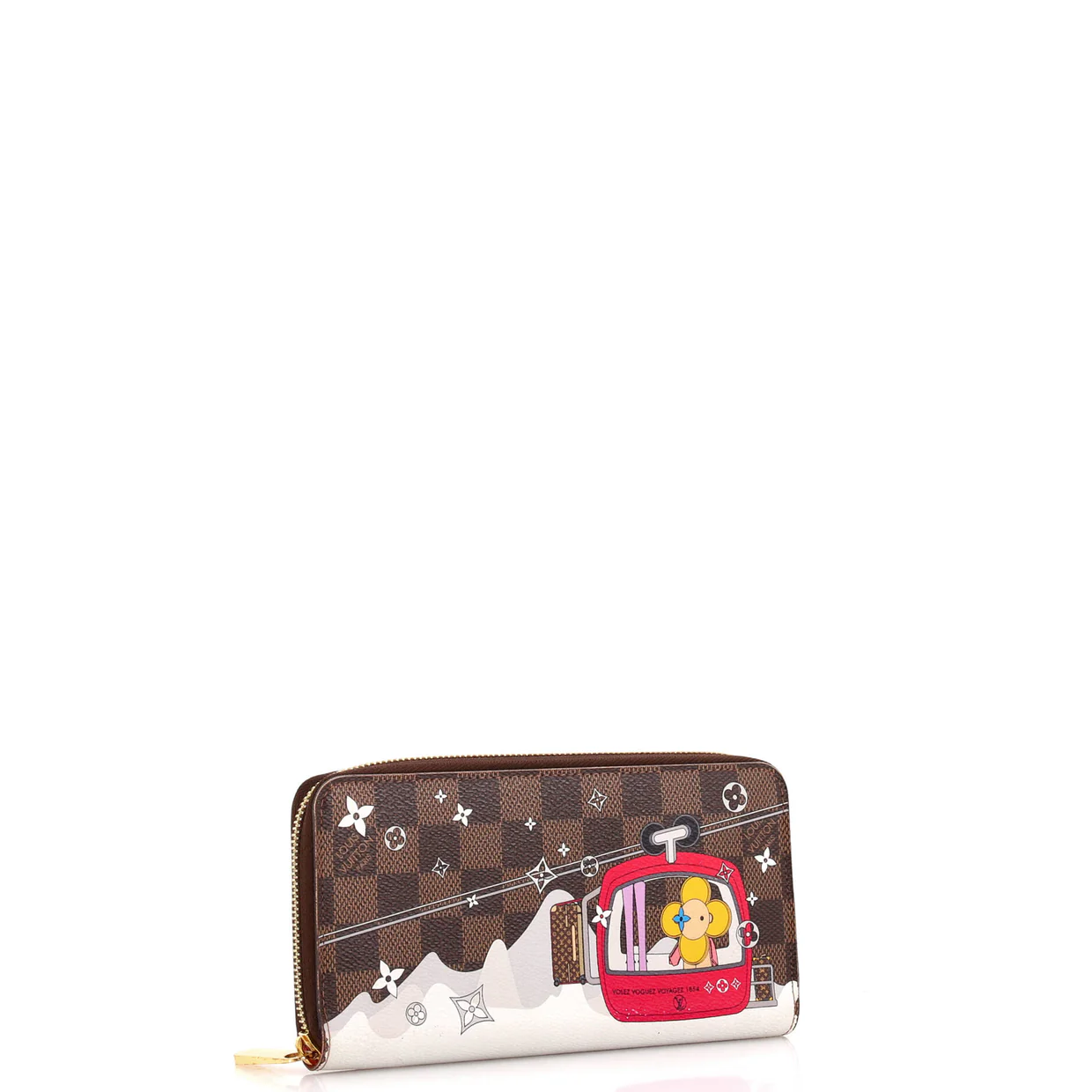 Zippy Wallet Limited Edition Vivienne Xmas Damier - Deep Luxury