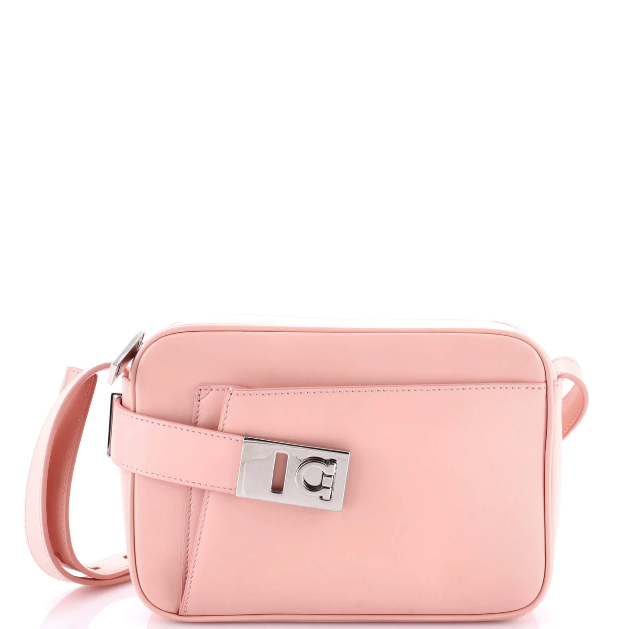 Zip Camera Bag Leather - Deep Luxury