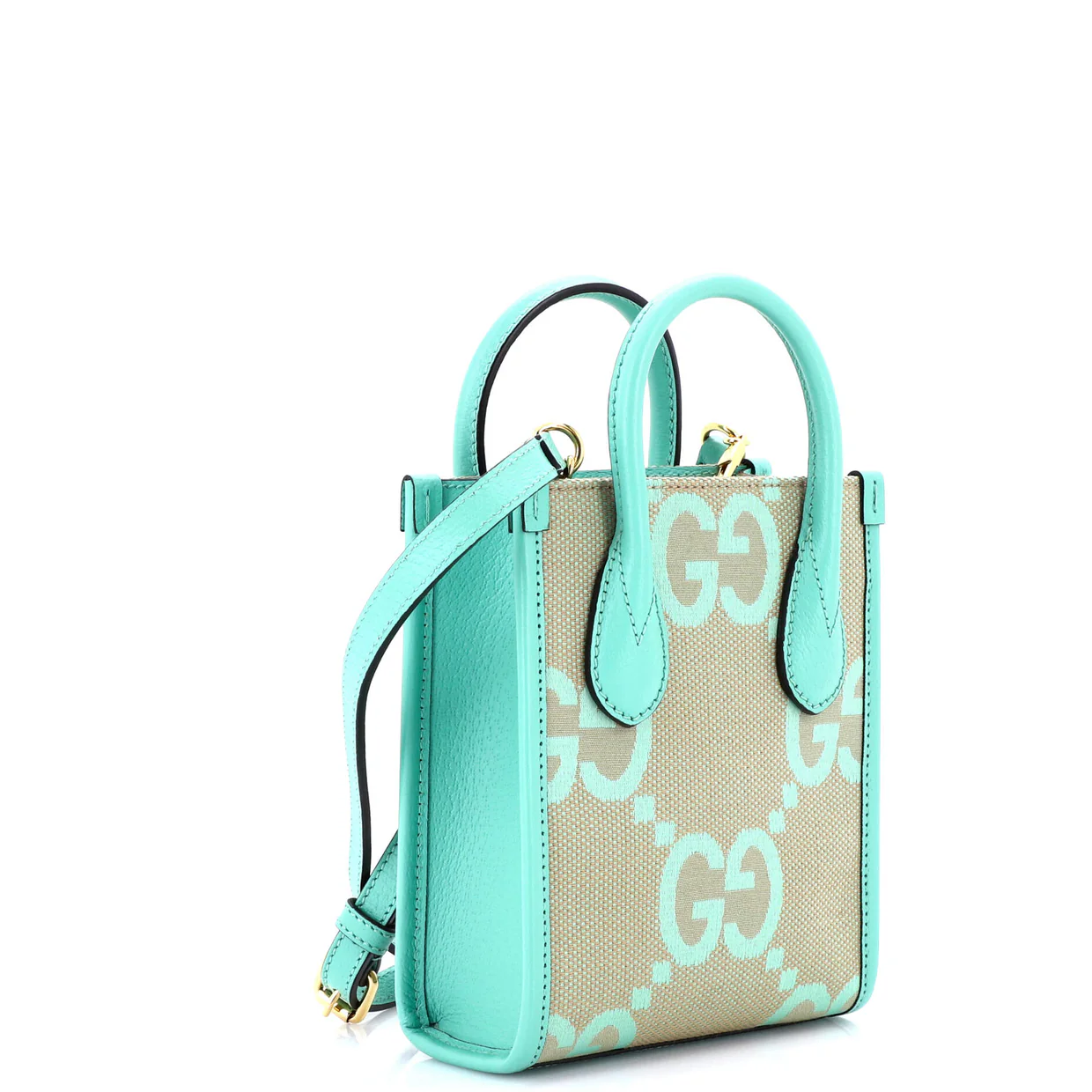 Vertical Tote Jumbo GG Canvas Mini - Deep Luxury