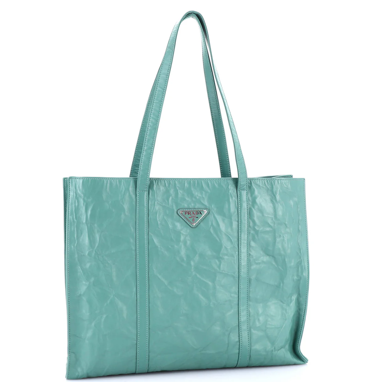 Shopper Tote Nappa Antique Large - Deep Luxury