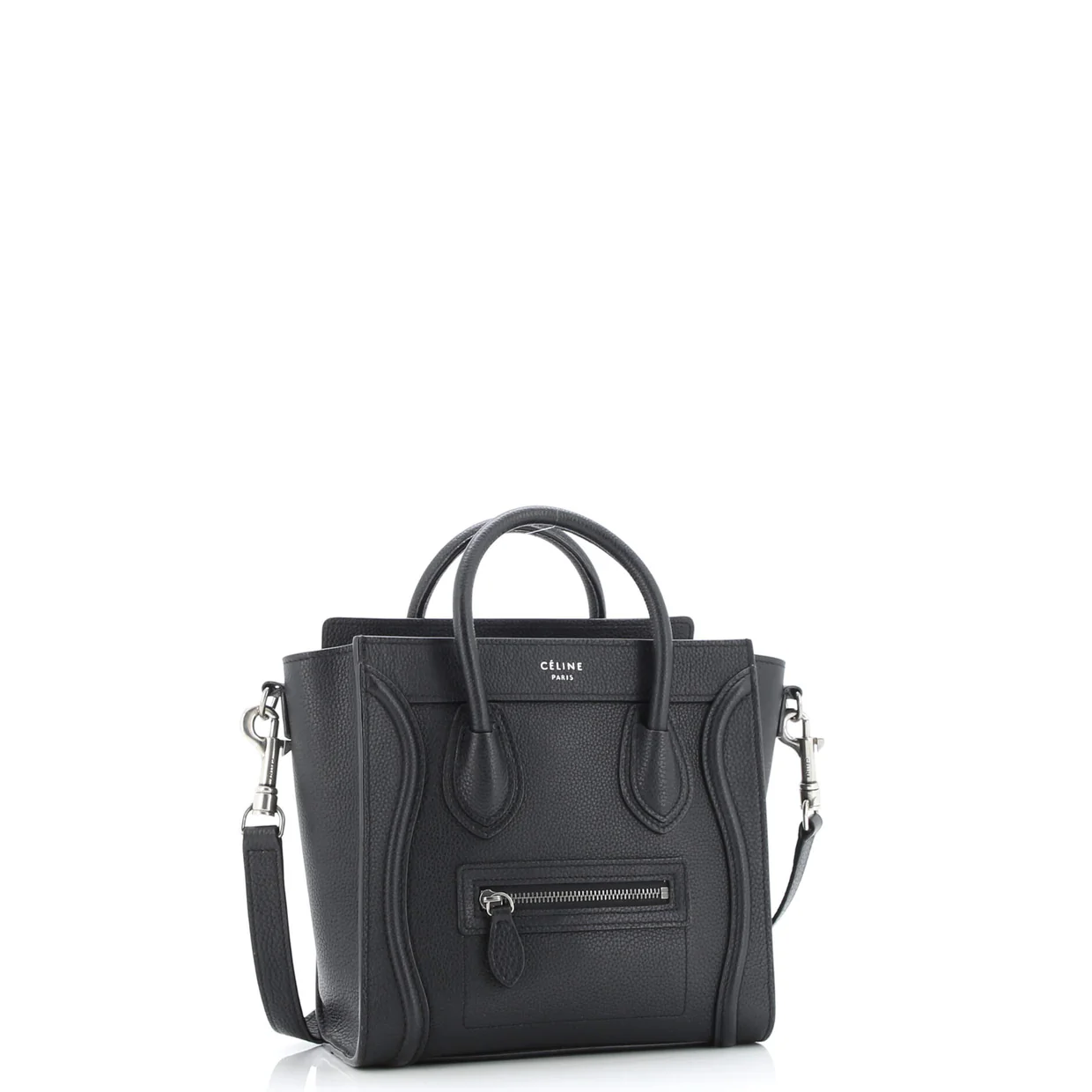 Luggage Bag Grainy Leather Nano - Deep Luxury