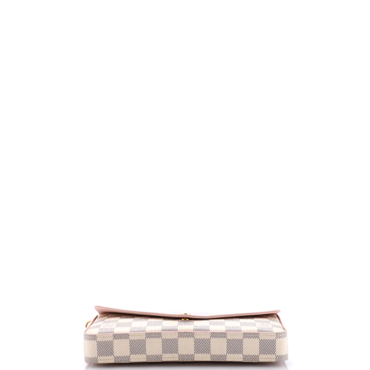 Felicie Pochette Damier and Leather - Deep Luxury