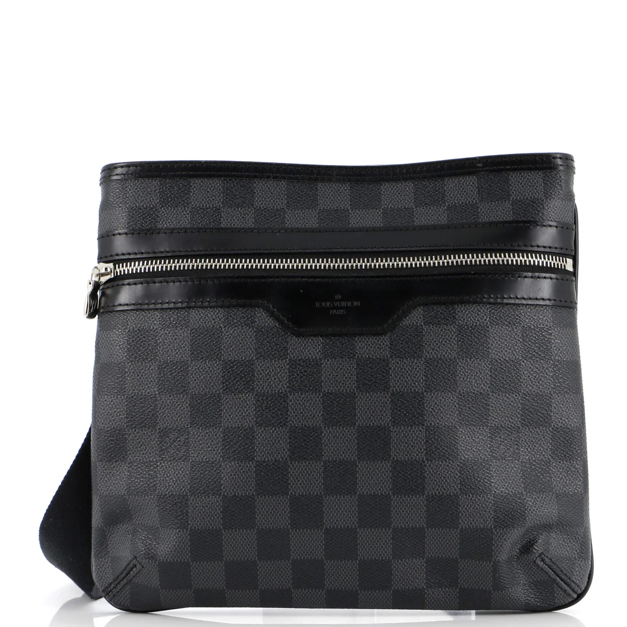 Thomas Handbag Damier Graphite - Deep Luxury
