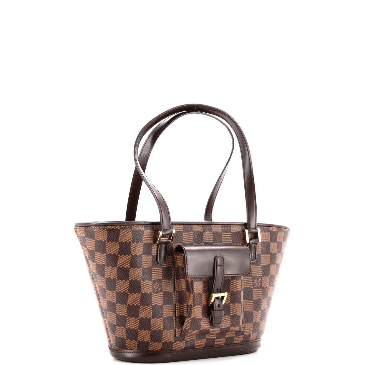 Manosque Handbag Damier PM - Deep Luxury