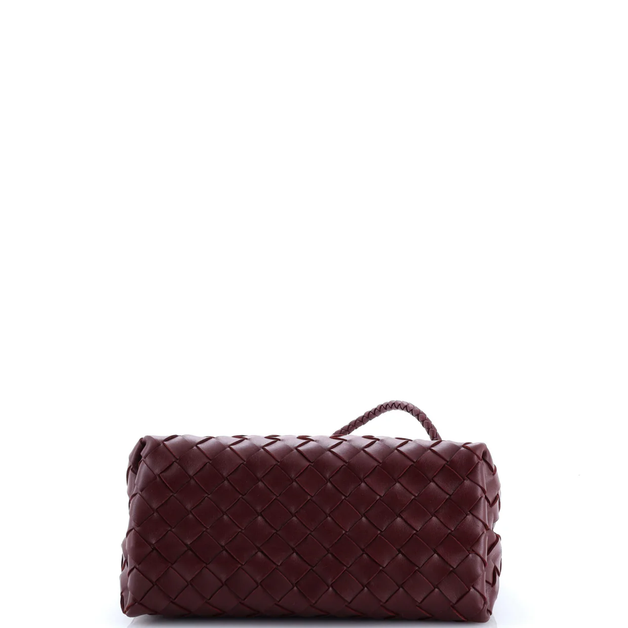 Andiamo Top Handle Bag Intrecciato Nappa Small - Deep Luxury