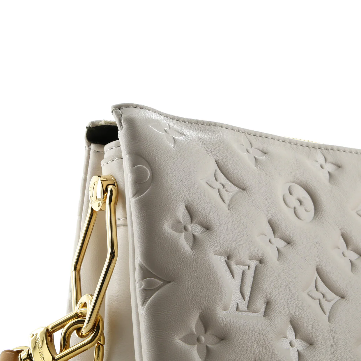 Coussin Bag Monogram Embossed Lambskin PM - Deep Luxury