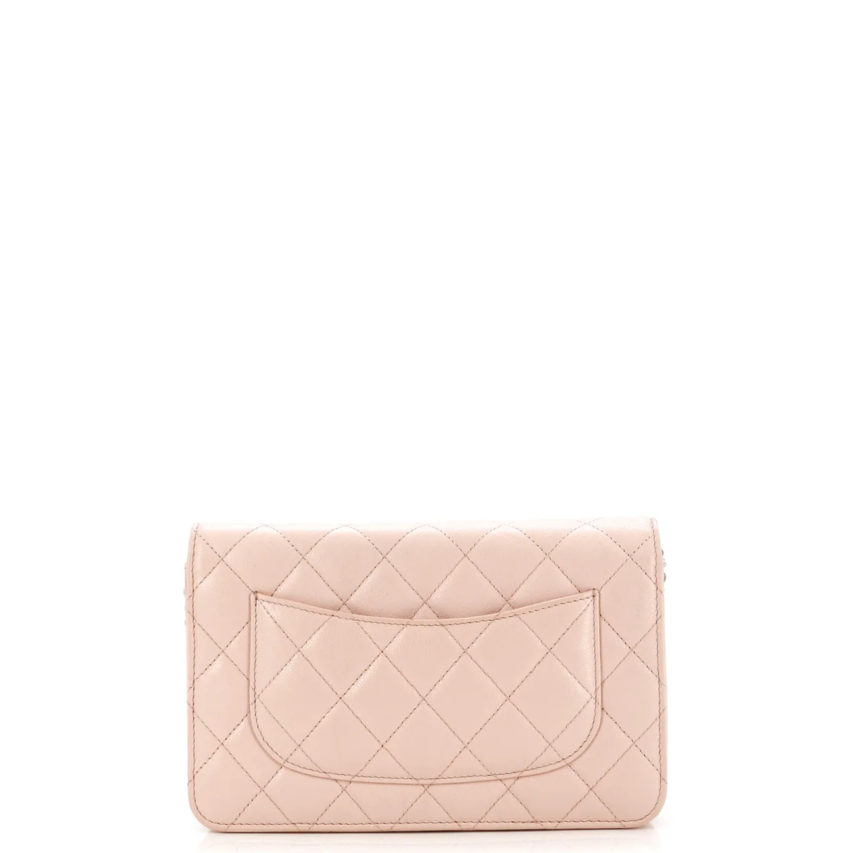 Wallet on Chain Quilted Caviar - Deep Luxury