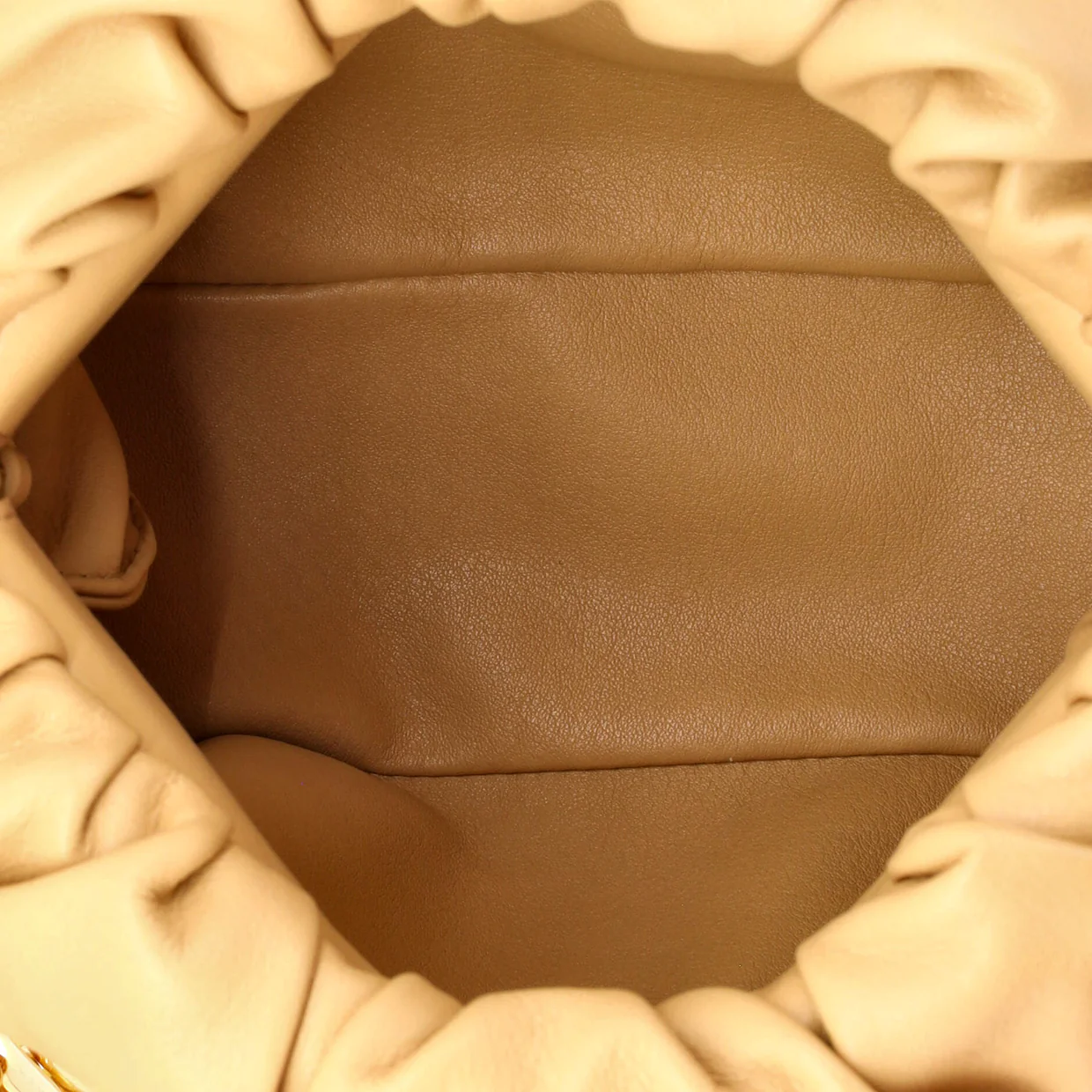 The Chain Pouch Leather Teen - Deep Luxury