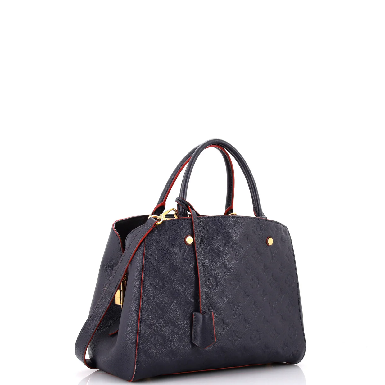 Montaigne Handbag Monogram Empreinte Leather MM - Deep Luxury