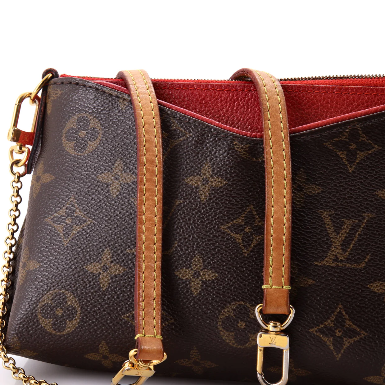Pallas Clutch Monogram Canvas - Deep Luxury