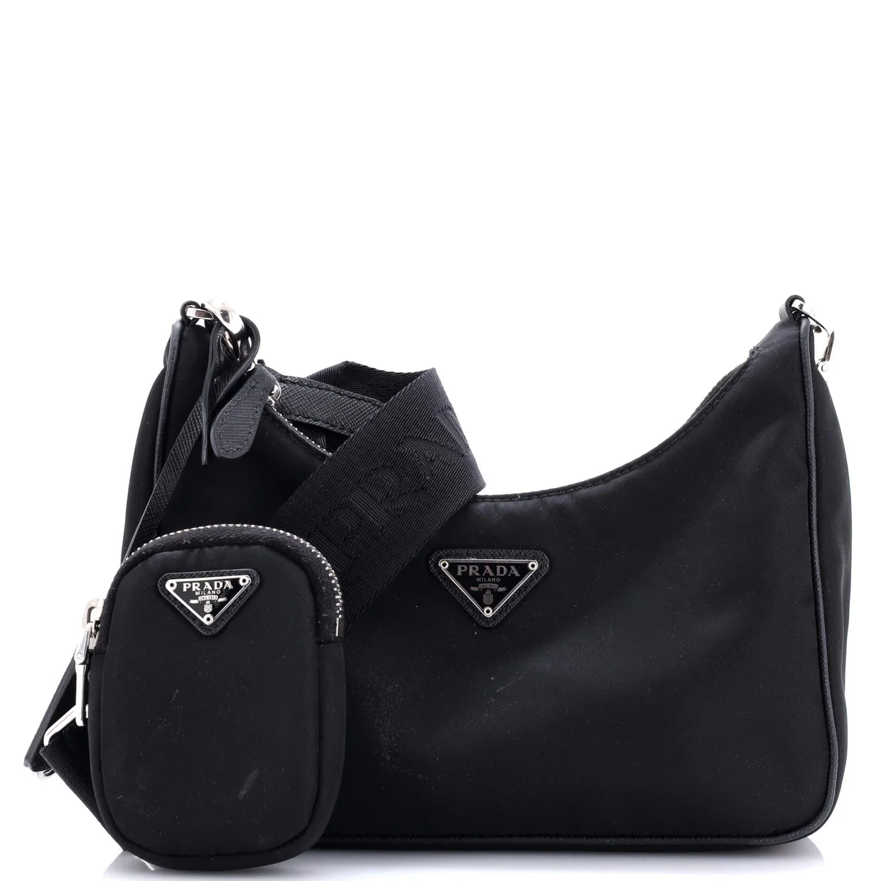 Re-Edition 2005 Shoulder Bag Tessuto Small - Deep Luxury