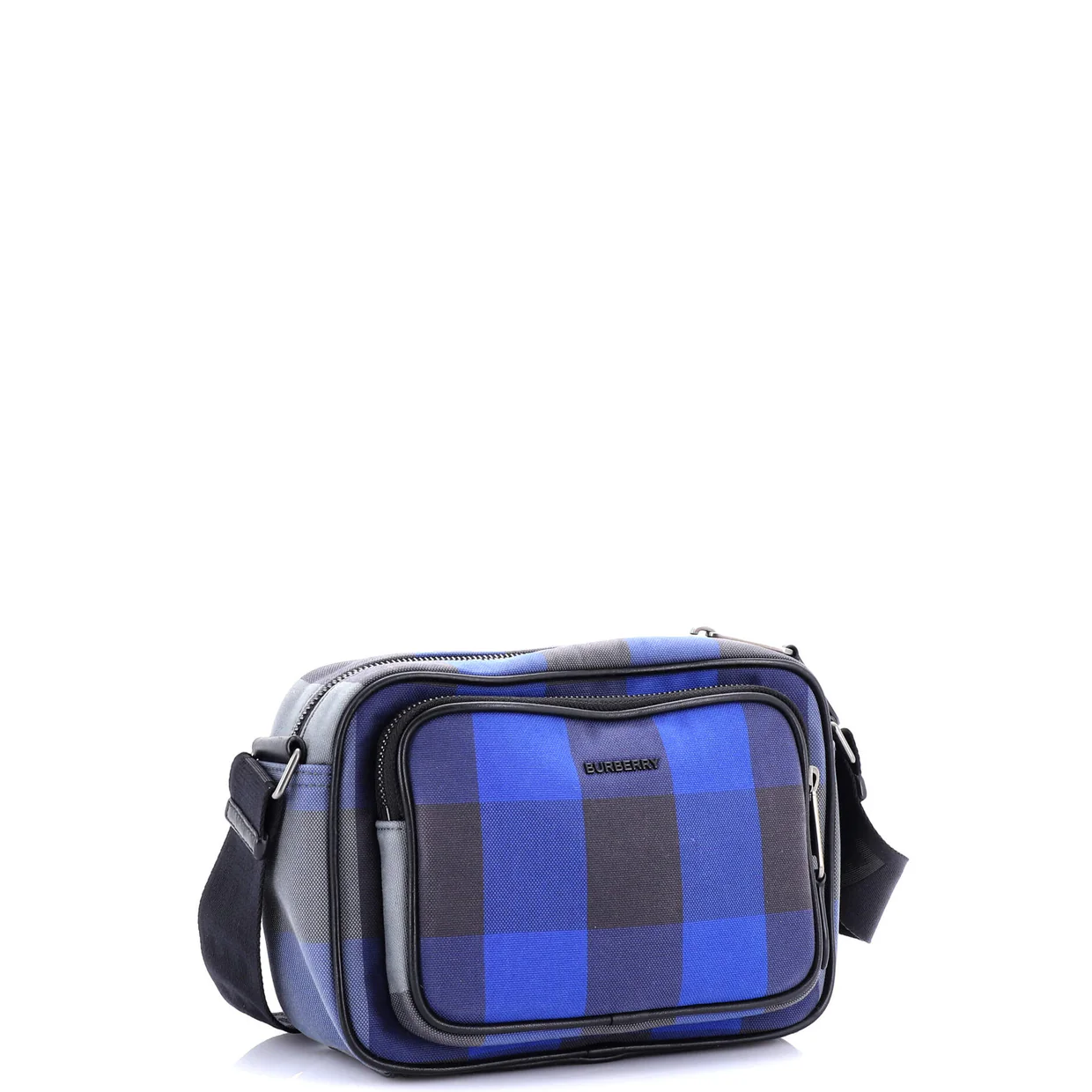 Paddy Crossbody Bag Check E-Canvas Small - Deep Luxury