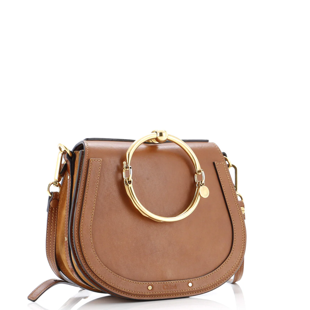 Nile Crossbody Bag Leather Medium - Deep Luxury