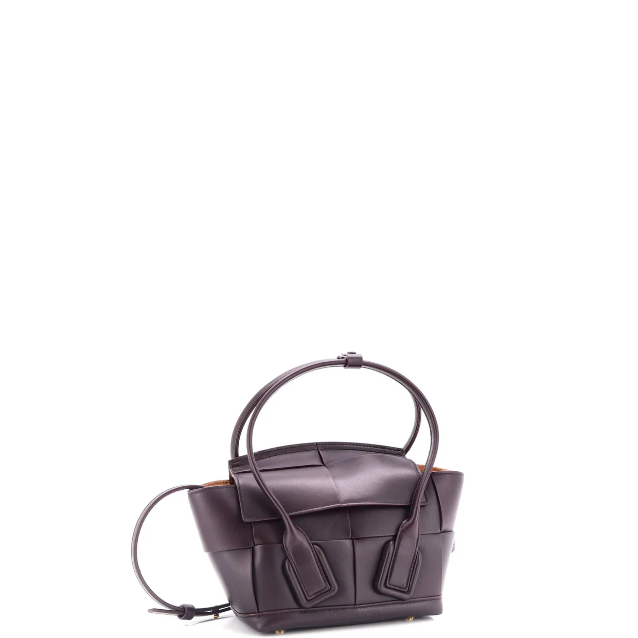 Arco Bag Maxi Intrecciato Leather Mini - Deep Luxury